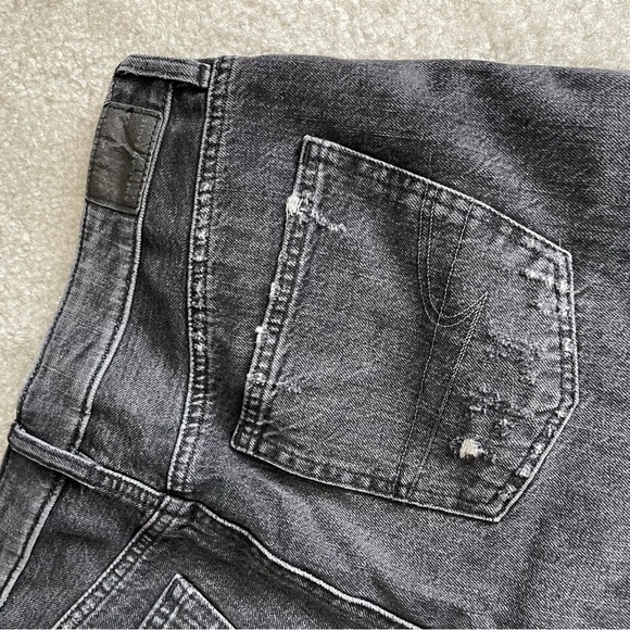 American Eagle black denim shorts - Picture 3 of 9